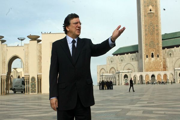 كازا.. رئيس المفوضية الأوروبية في مسجد الحسن الثاني (صور)