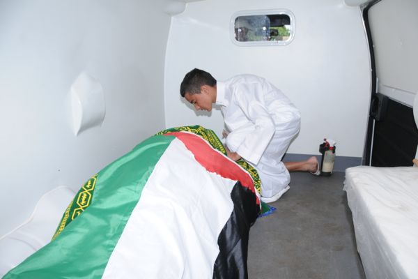 مقبرة الشهداء كازا.. جنازة عبد المومن الشباري (صور)