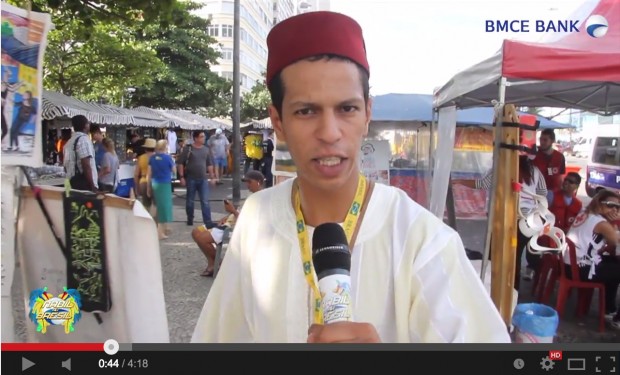 نبيل في البريزيل.. الجلابة المغربية في ريو دي جانيرو في أول أيام رمضان (فيديو)