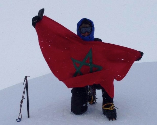 ألاسكا.. بشرى بيبانو ترفع علم المغرب على قمة جبل دينالي