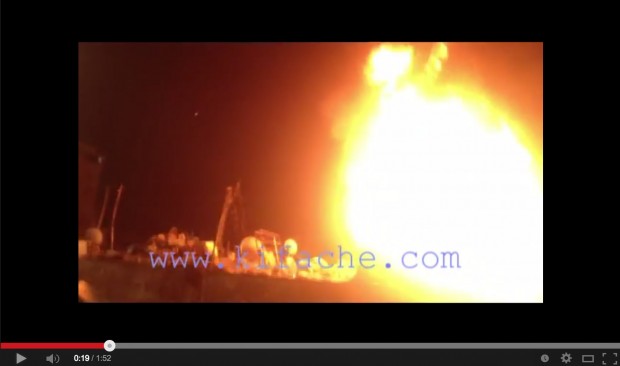 كازا.. حريق في درب غلف (فيديو وصور)