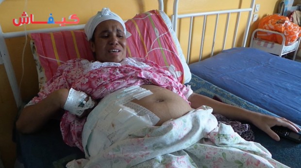من عين المكان.. طرد امرأة حامل من مستشفى ابن طفيل في مراكش (فيديو)