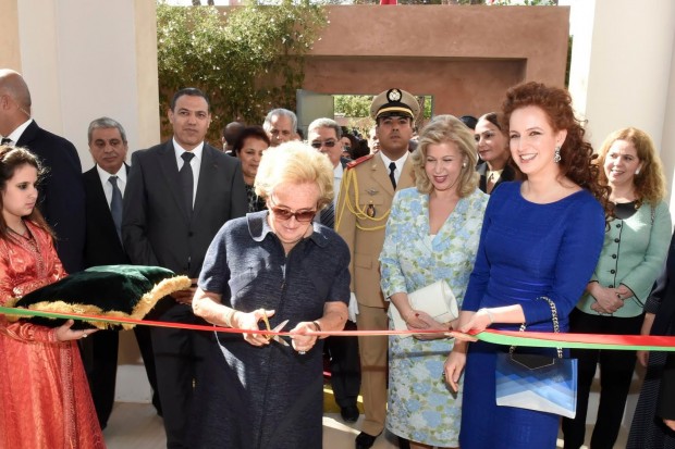 مراكش.. الأميرة للا سلمى ودومينيك وتارا في زيارة إلى المستشفى الجامعي