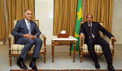 نواكشوط.. الرئيس الموريتاني يستقبل مزوار