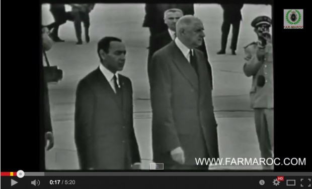 يونيو 1963.. الحسن الثاني في باريس