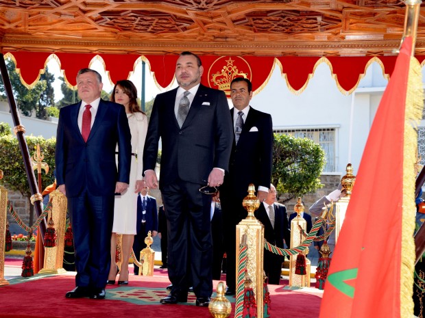 الدار البيضاء.. استقبال رسمي على شرف الملك عبد الله الثاني والملكة رانيا