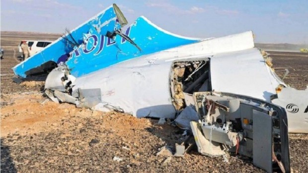 مسؤول روسي: “عمل خارجي” وراء سقوط الطائرة في سيناء