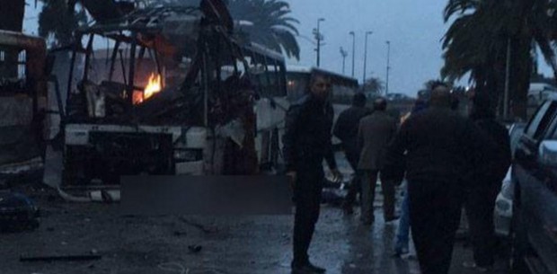 تونس.. انفجار في شارع محمد الخامس