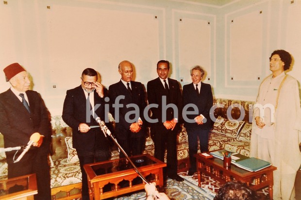 القذافي/ الحسن الثاني/ شيمون بيريز/ حافظ الأسد.. الراضي يروي قصة تأسيس وتعليق الوحدة بين المغرب وليبيا