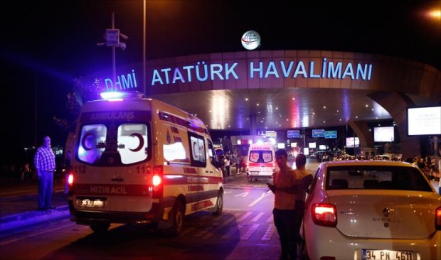 مطار إسطنبول/ تركيا..  36 قتيلا في تفجير نفذته داعش
