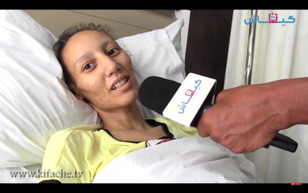 بعد نقلها إلى مصحة خاصة.. حنان في حاجة إلى الدم يوميا (فيديو)