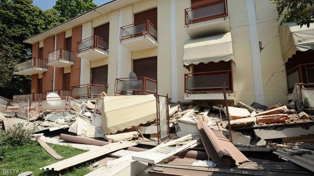 إيطاليا.. أكثر من 10 قتلى جراء زلزال