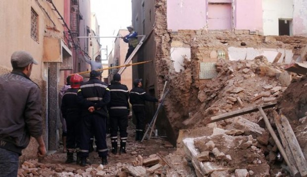 مراكش.. مقتل 3 أفراد من أسرة واحدة إثر انهيار حائط