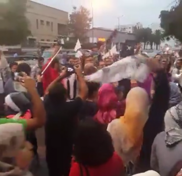 الرباط.. مسيرة للبيجيدي احتفالا بالرتبة الأولى (فيديو)