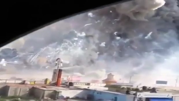 المكسيك.. 31 قتيلا في انفجار سوق للألعاب النارية (فيديو)