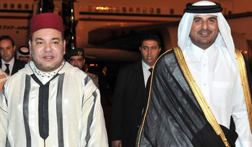 بمناسبة ذكرى توليه الحكم.. برقية تهنئة من الملك محمد السادس إلى أمير قطر