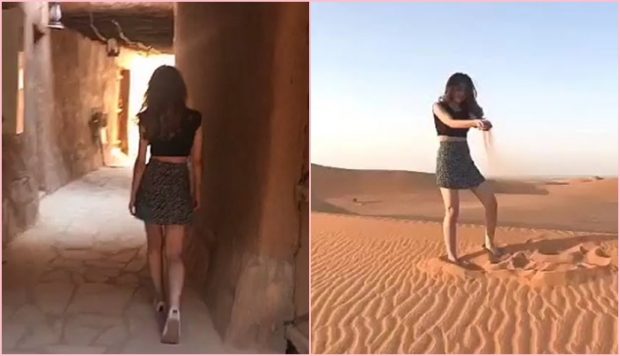 بالفيديو من السعودية.. درية خرجات لابسة ميني ناضت عليها حالة