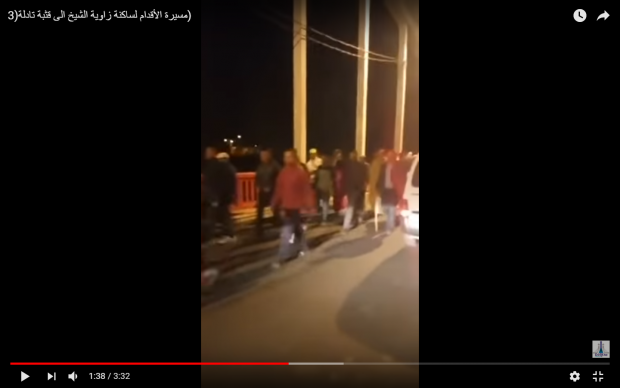 بالفيديو من زاوية الشيخ.. مسيرة ضد التهميش