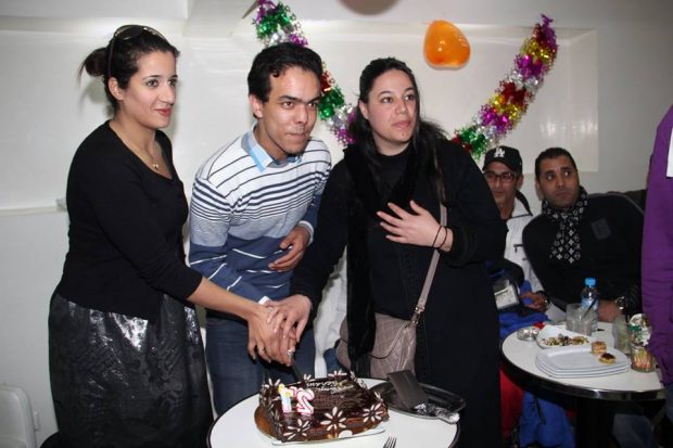 بالصوت والصور.. “عوينة” يحتفل بعيد ميلاده السابع والعشرين