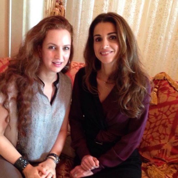 صورة.. لالة سلمى مع ملكة الأردن