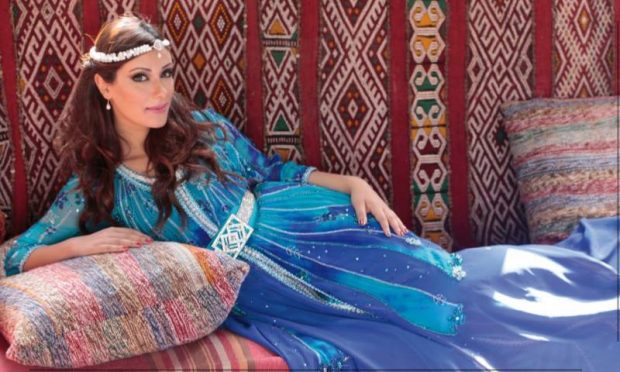 صفاء الطواش.. ملكة جمال الإنسانية بالقفطان المغربي