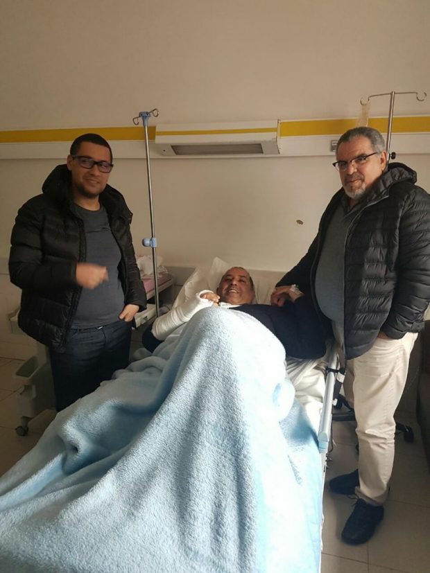 العداوة ثابتة والصواب يكون.. بودريقة يزور حسبان في المستشفى!!