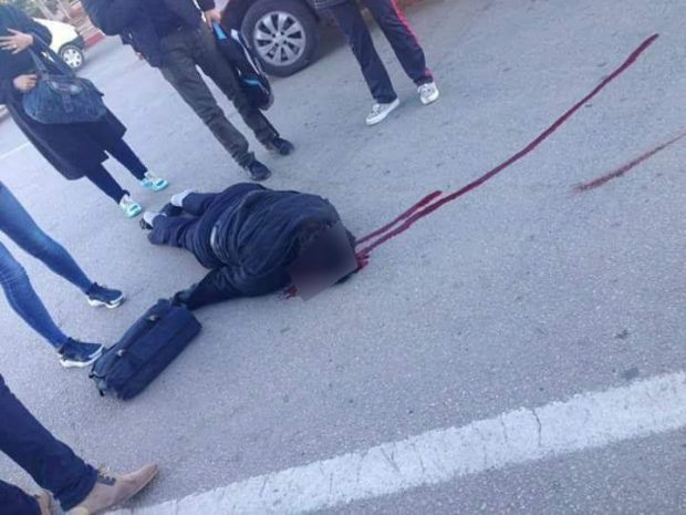بالصور من مكناس.. مقتل طالب في حادثة سير أمام جامعة المولى اسماعيل
