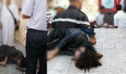 بالصور من ويسلان.. سيدة لاحت جوج ولادها من الطابق الرابع وبغات تنتحر!!