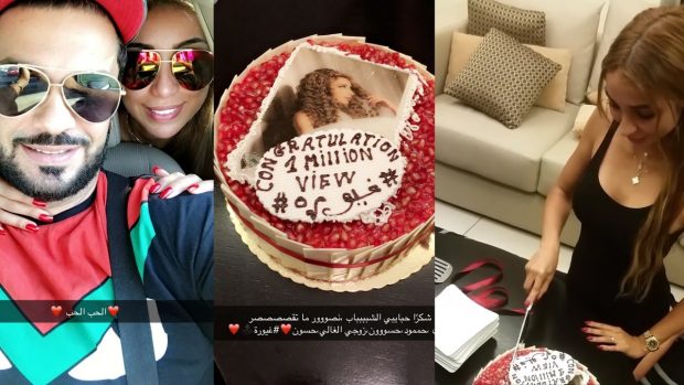أغنية غيورة.. دنيا باطمة تحتفل بالمليون مشاهدة