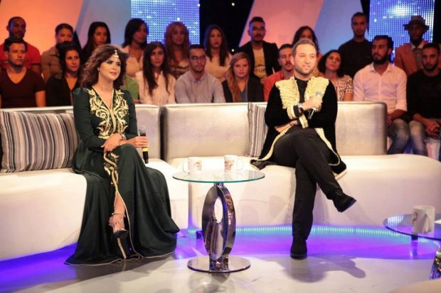 بالقفطان المغربي.. سلمى رشيد في تغريدة رياض العمر