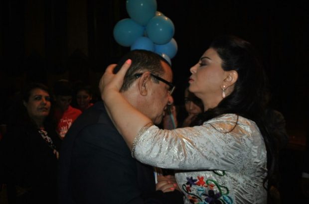 لقاء لطيفة رأفت وزوجها السابق.. الحبيب الأول عليه نعول!!