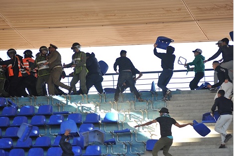 أحداث الشغب في ملعب مراكش.. متابعة 24 متهما في حالة اعتقال و35 في حالة سراح