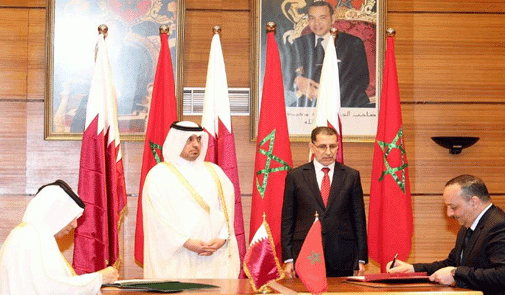 11 اتفاقية ومذكرة تفاهم.. المغرب وقطر يؤكدان إرادة تعزيز العلاقات