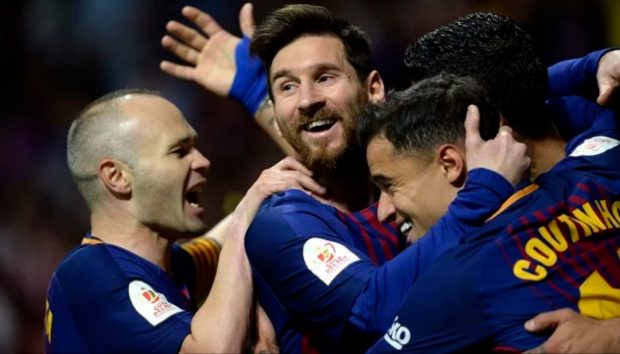 للمرة الرابعة على التوالي.. برشلونة يتوج بكأس ملك إسبانيا (فيديو الأهداف)
