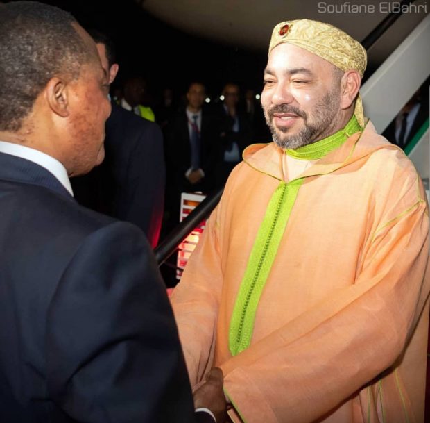 برازافيل.. الملك محمد السادس والرئيس الكونغولي
