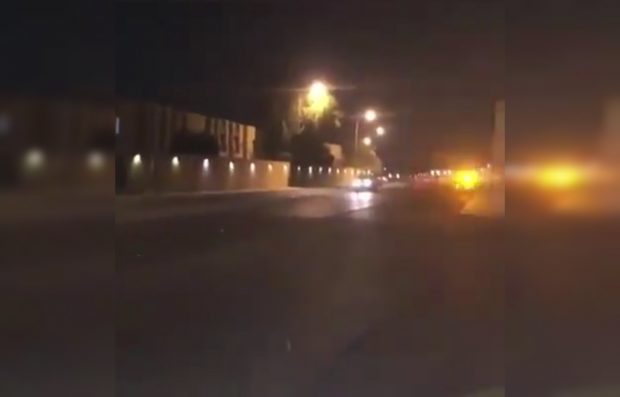 بالفيديو.. إطلاق نار كثيف قرب القصر الملكي في الرياض