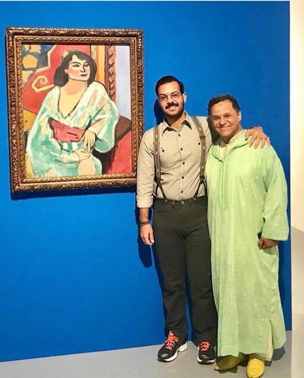صورة جديدة.. الأمير مولاي إسماعيل رفقة مهدي قطبي