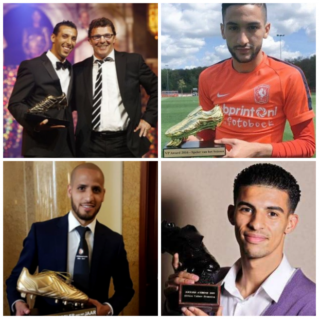 قبل زياش.. مغاربة فازوا بجوائز “أحسن لاعب” في دوريات أوروبية
