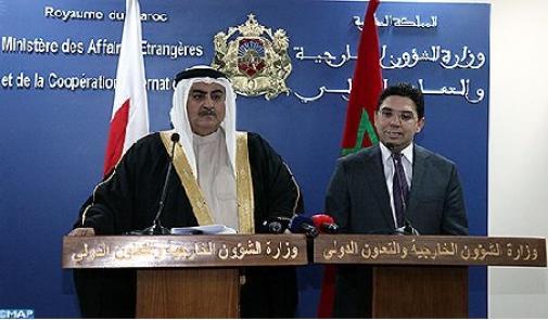 وزير خارجية البحرين: ندعم الجهود الجادة التي يبذلها المغرب لإيجاد حل سياسي لقضية الصحراء