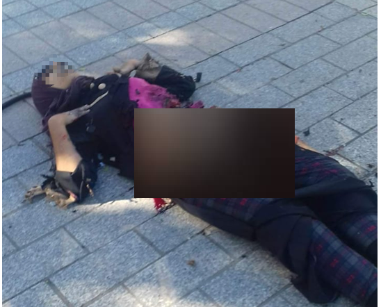 بالصور والفيديو.. انتحارية تفجر نفسها وسط شارع بورقيبة في تونس