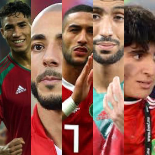 لاعبو المغرب العربي.. 5 مغاربة ضمن التشكيلة المثالية