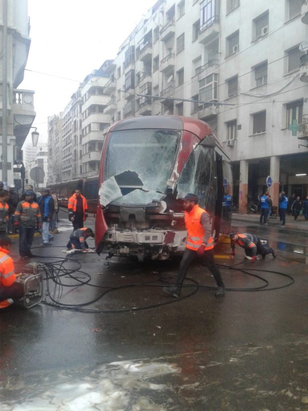 بعد الحادثة.. استئناف تدريجي لحركة الترام