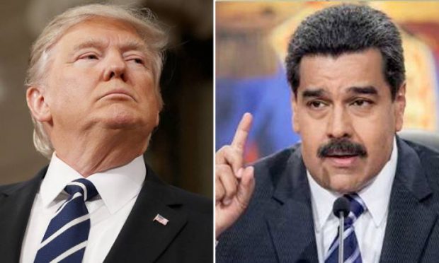 القضية حامضة في فينزويلا.. ترامب يلوح بتدخل عسكري لتنحية مادورو