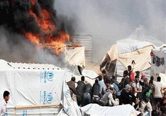 مأساة.. سورية تحرق نفسها و3 من أطفالها بسبب الجوع والبرد