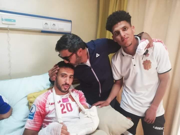 بعد تعرض أوبيلا إلى إصابة خطيرة.. طبيب حسنية أكادير يتحدث عن وضعه الصحي