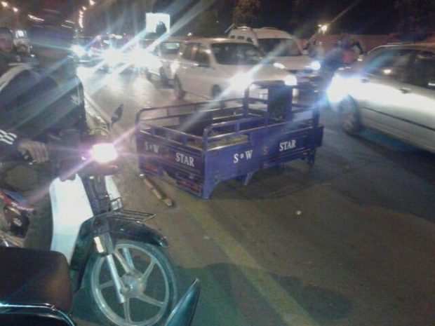 إجهاض امرأة حامل وإصابة سائق “تريبورتور”.. حادثة سير خطيرة فكازا