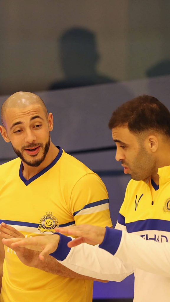 مخاوف من غيابه عن المنتخب.. إدارة النصر السعودي تجازف بأمرابط 