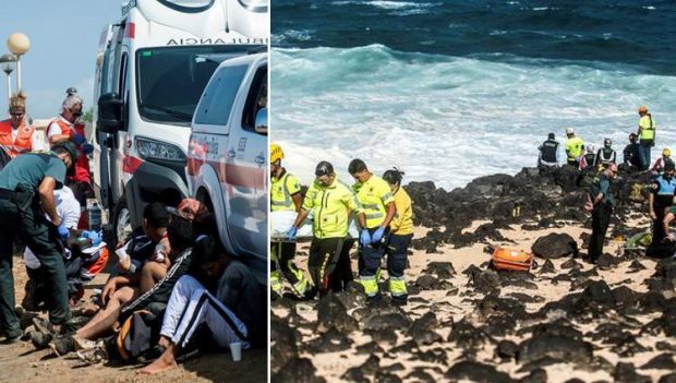 لم تُكشف أي معلومات عن جنسياتهم.. غرق 5 مهاجرين قبالة سواحل جزيرة لانزاروتي