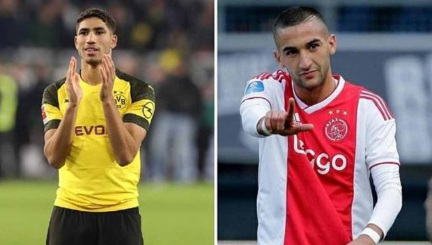 زياش وتاعرابت إلى يوروبا ليغ وحكيمي إلى الدور المقبل.. مغاربة دوري أبطال أوروبا 