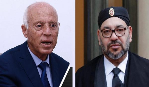 زيارات قريبة بين القائدين.. الملك يجري اتصال هاتفي مع الرئيس التونسي قيس سعيد